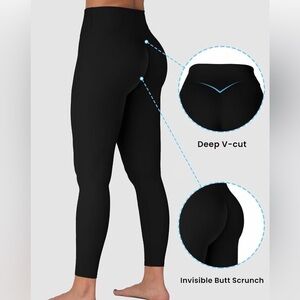 Sunzel Sunzfly Invisible Butt Scrunch Workout Leggings Butt Lifting High Waisted